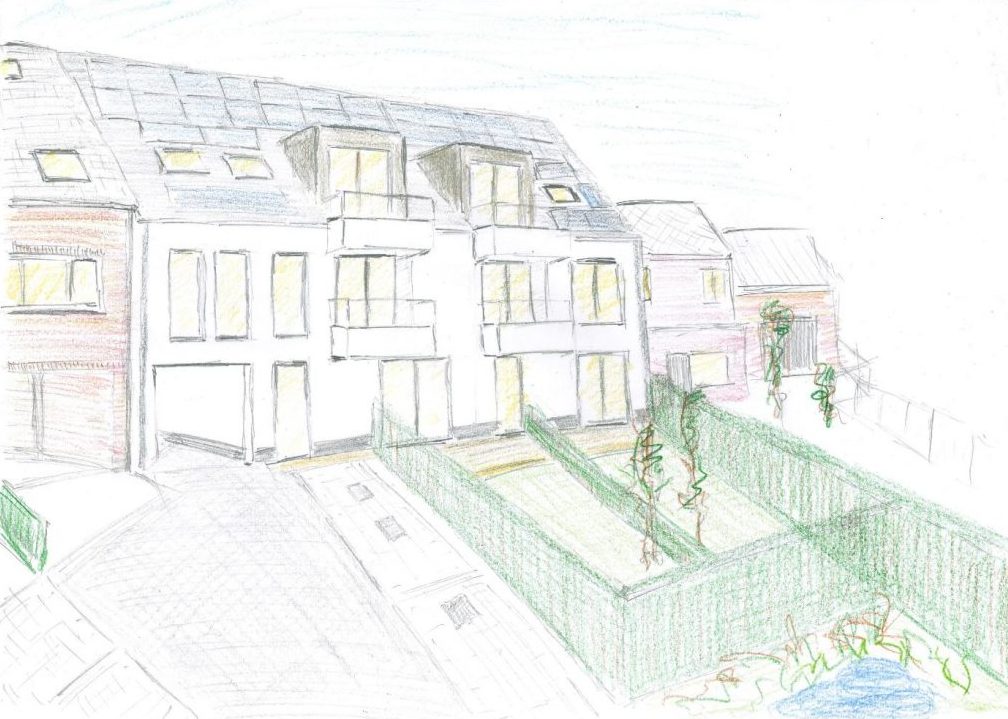 Tekening appartement